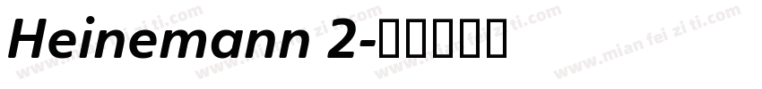 Heinemann 2字体转换